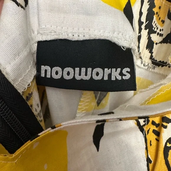 Nooworks Cheetah Head Fit and Flare Dress Size XS - Picture 5 of 15